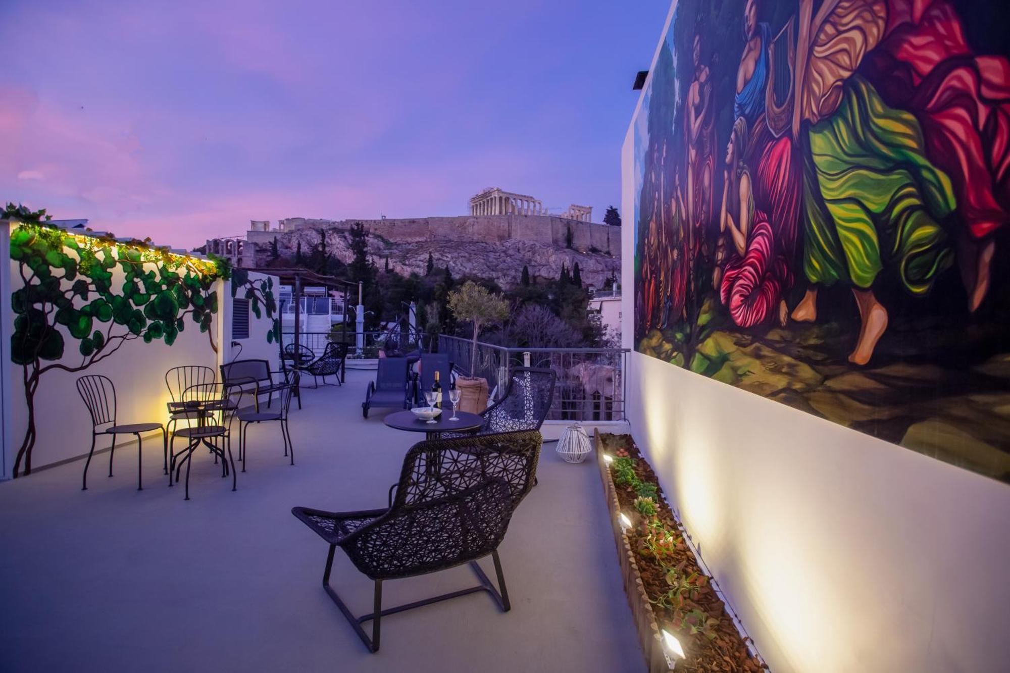 Ourania By Heloni Apartments Atenas Exterior foto