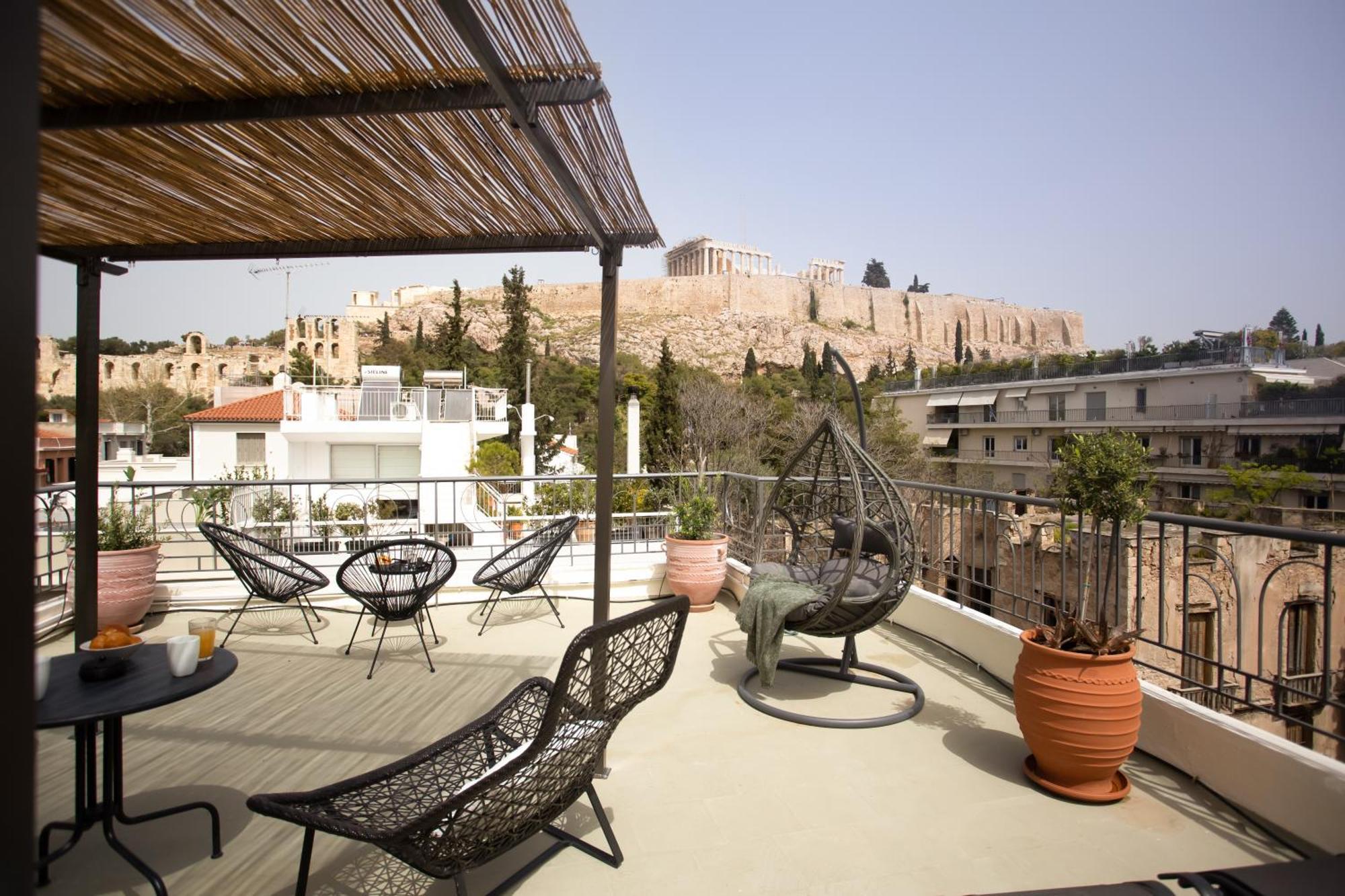 Ourania By Heloni Apartments Atenas Exterior foto